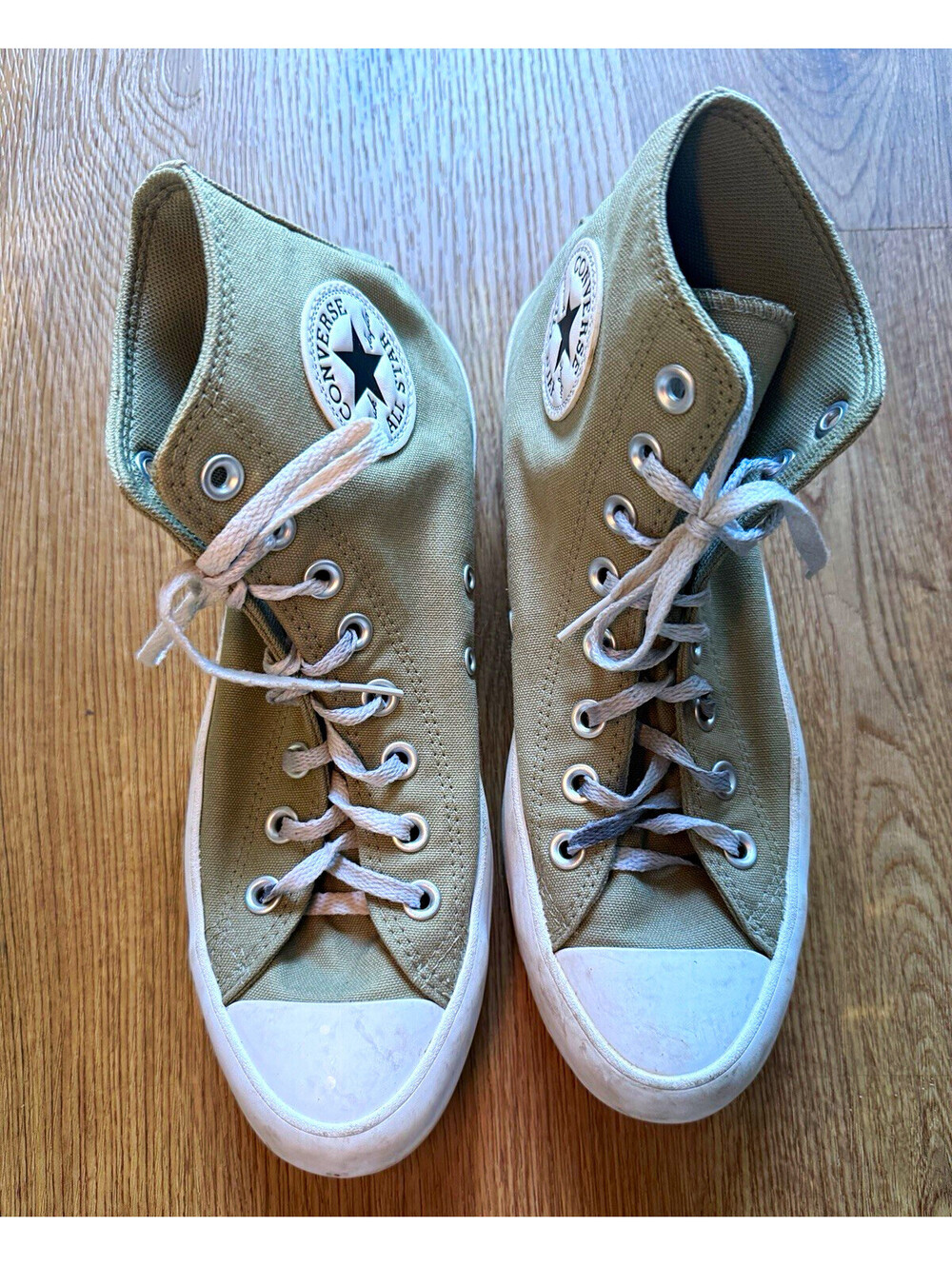 Converse Chuck Taylor All Star Lugged Hi Women 8.5 Sage Green 571114C Platform